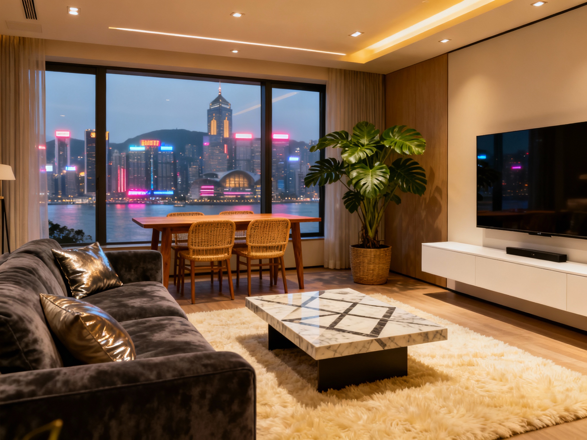 現代香港住宅室內設計